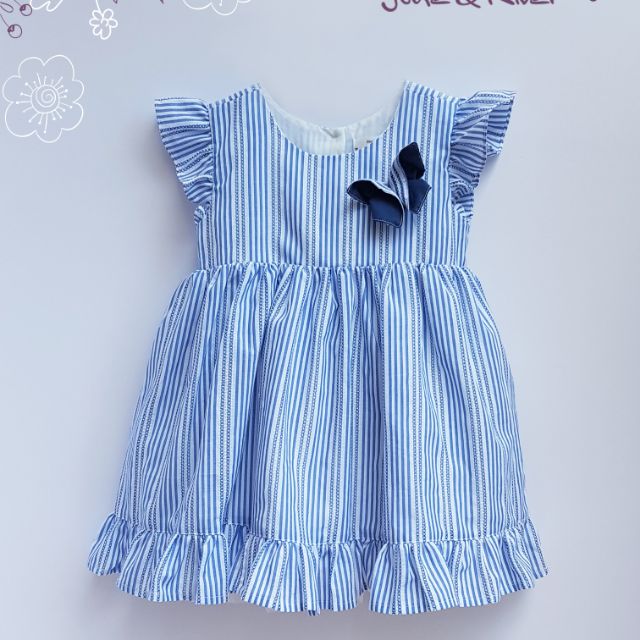 Váy bướm xanh 3D June&River