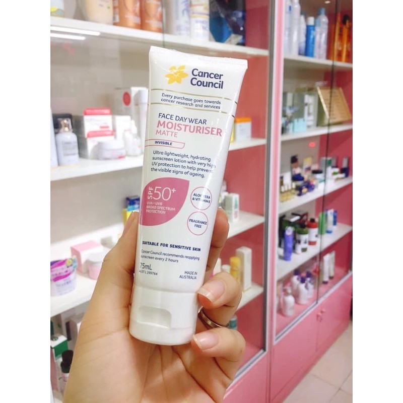 Kem chống nắng Úc Cancer council