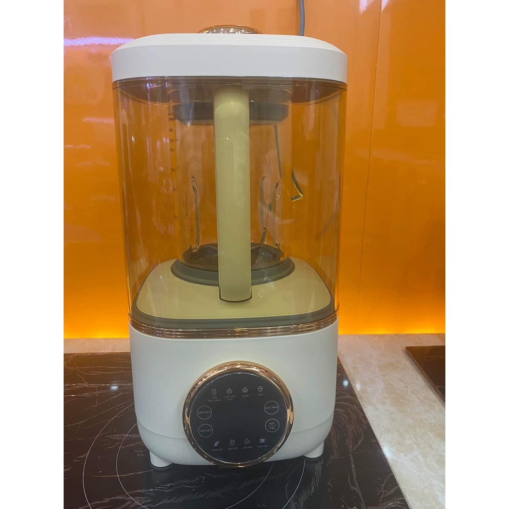 Máy làm sữa hạt rapido 600 RHB-600D, máy làm sữa hạt có lồng chống ồn, máy xay nấu đa năng chính hãng