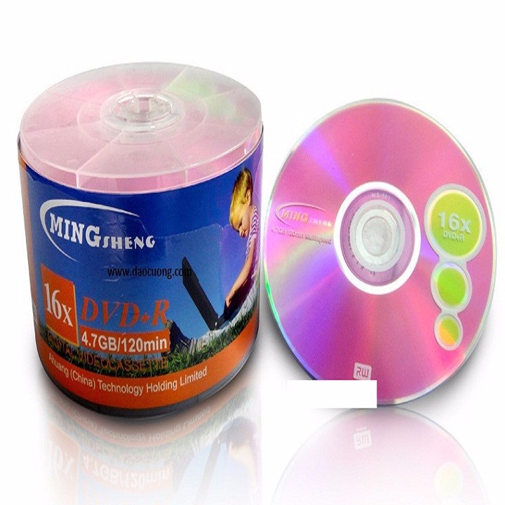 [Xả kho] Bộ 50 đĩa trắng DVD Mingsheng 16x .