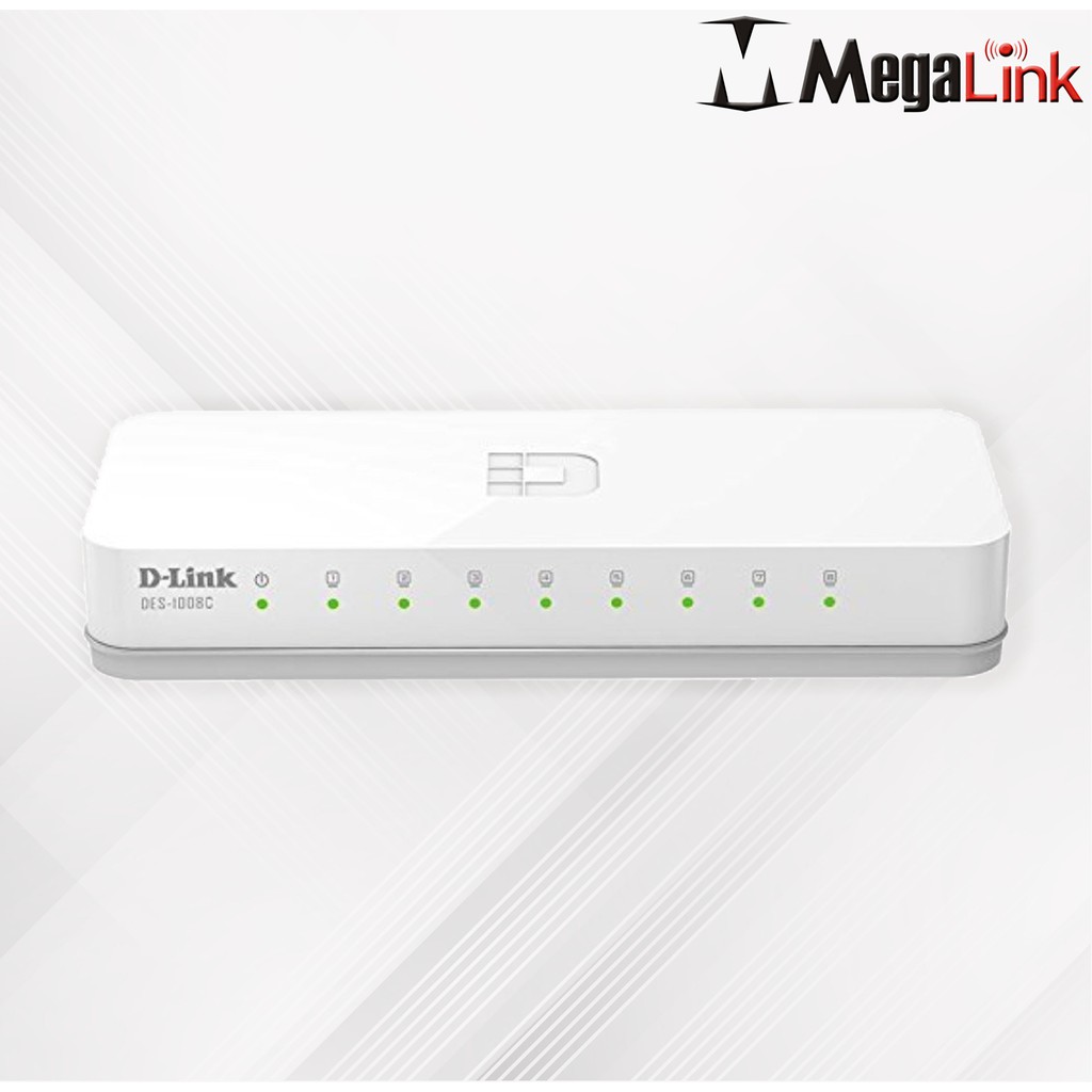 Công Tắc Ethernet D-link Des-1008c 8 Cổng