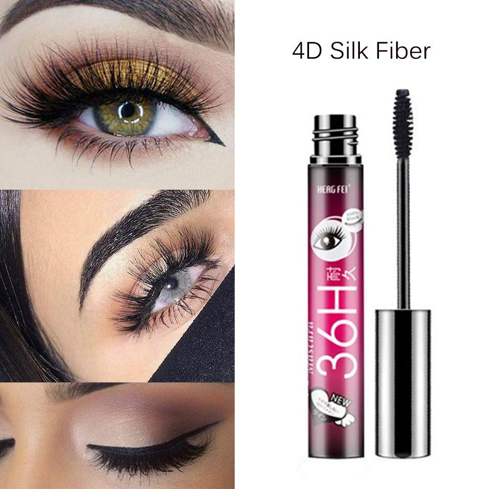 Mascara Sợi Tơ 4D Không Thấm Nước Làm Cong Và Dài Mi MIHAN1