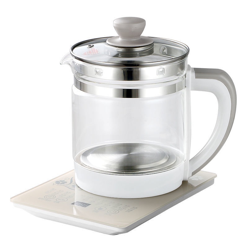 ✿Bình sức khỏe Xinfei đa chức năng 1.8L bình sắc trà bằng thủy tinh tự động chịu nhiệt độ cao Máy pha trà thơm đậm đặc