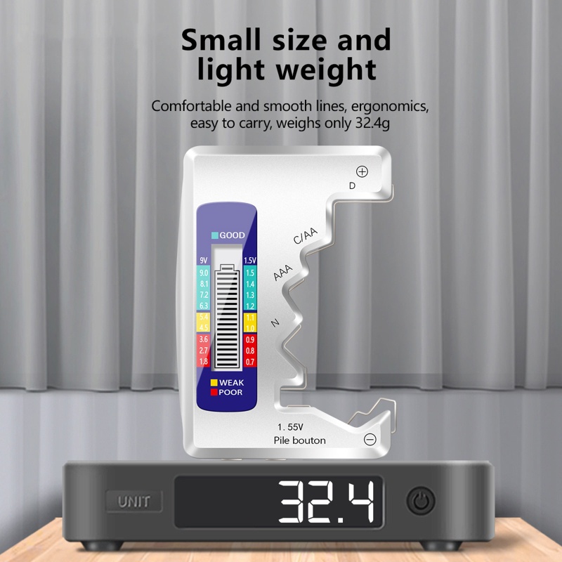 Thiết Bị Kiểm Tra Nguồn Điện Pin Dạng Thẻ Tiện Dụng