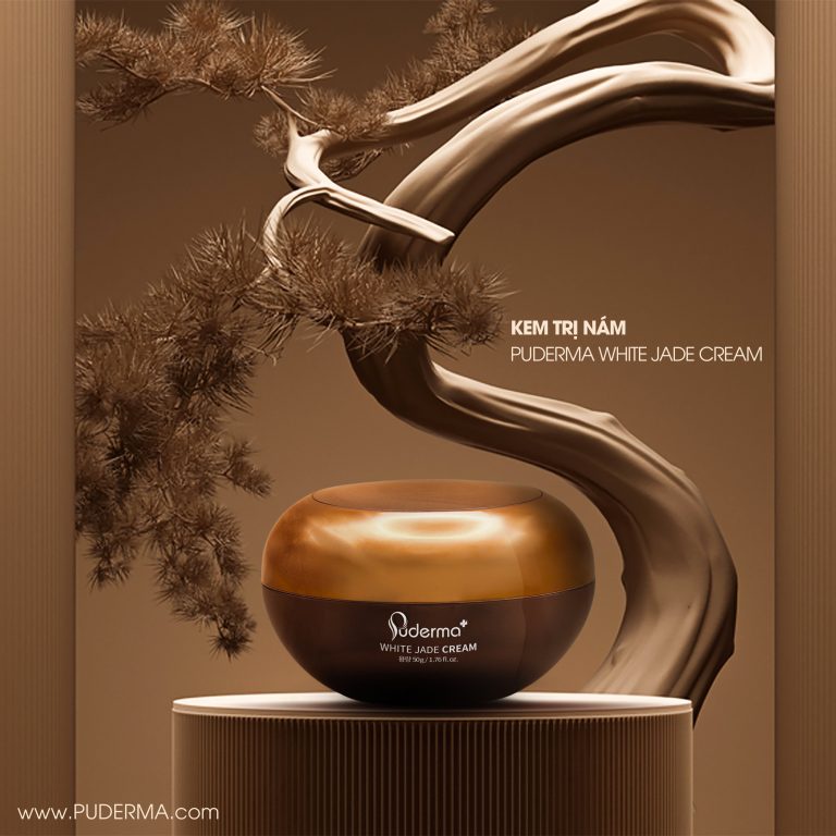 KEM HỖ TRỢ TRỊ NÁM PUDERMA WHITE JADE CREAM