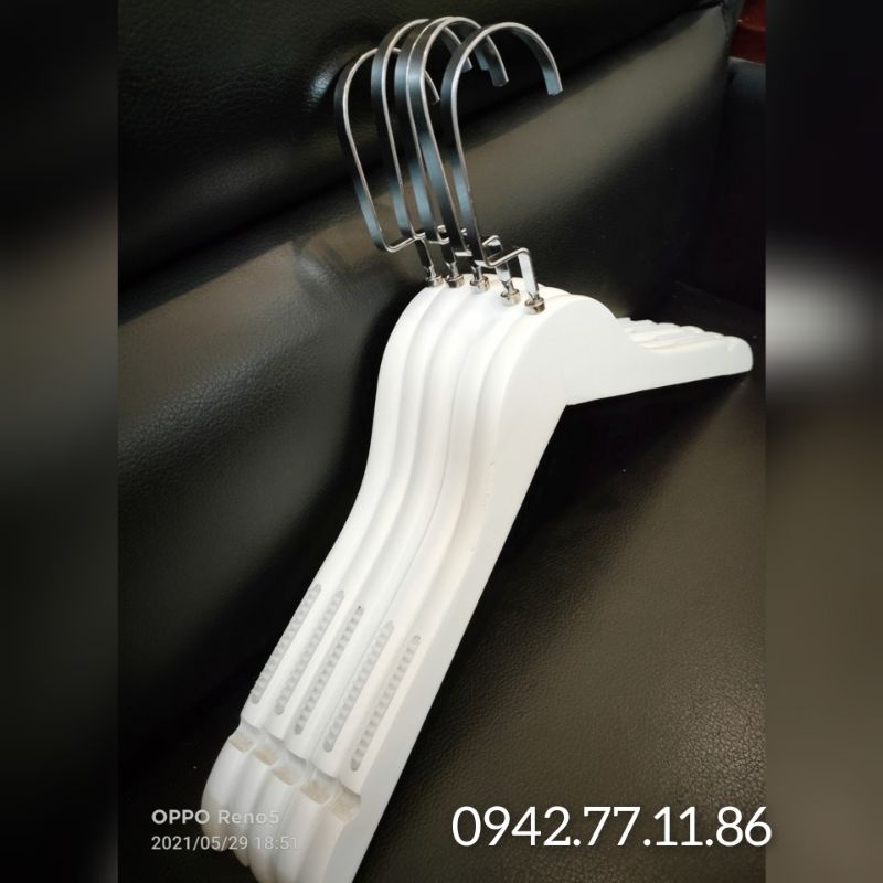 MÓC GỖ TRẮNG/MÓC NỮ TRẮNG TRÒN ĐẦU MÓC VUÔNG,DÀI / MÓC DÙNG CHO SHOP THỜI TRANG, CÁ NHÂN, GIA ĐÌNH,...