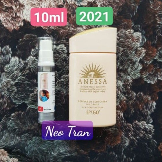 [10ml] Sữa Chống Nắng Cho Da Nhạy Cảm SPF50+, PA++++