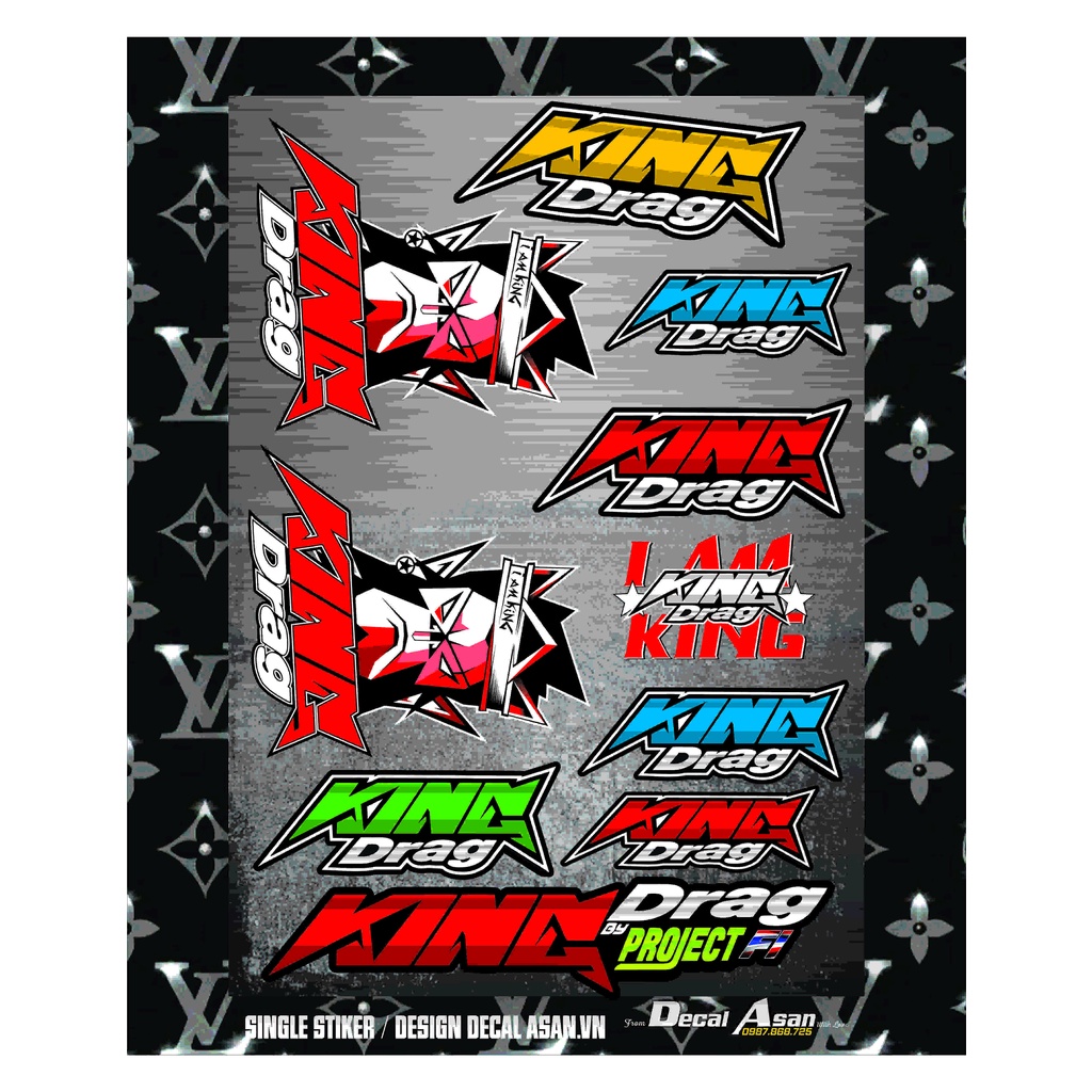 Tem Logo Sticker Các Loại|Chọn Theo Mã|Chống Bay Màu,Chống Nước|Dán Mọi Địa Hình|9~16