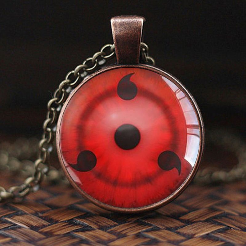 Dây chuyền mặt hình con mắt trong phim hoạt hình Naruto