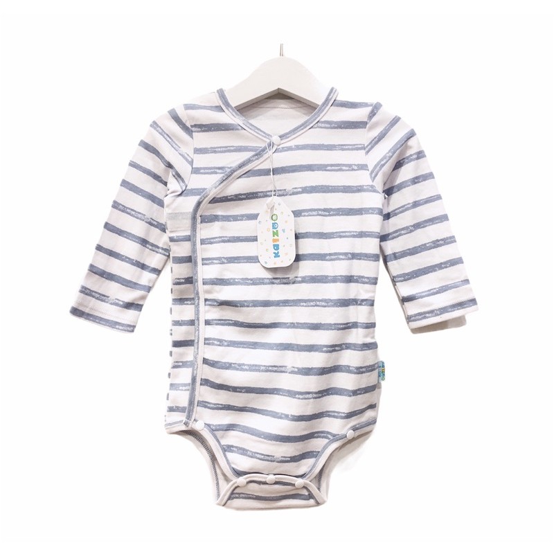 Body Tam Giác Tay Dài Dán Lệch Kaizoo Cho Bé BD061222