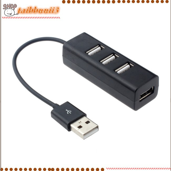 Sản phẩm mới bán chạy nhất Computer Hub Mini Usb 2.0 Hi-speed 4-port Splitter Hub Adapter Connector For Pc Computer