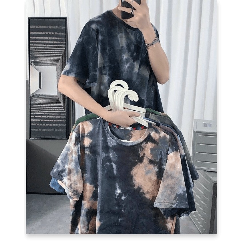 [FREE SHIP TOÀN QUỐC] ÁO THUN UNISEX NAM NỮ FORM RỘNG CÁ TÍNH PHỐI MÀU LOANG CỰC HOT THỂ HIỆN CÁ TÍNH