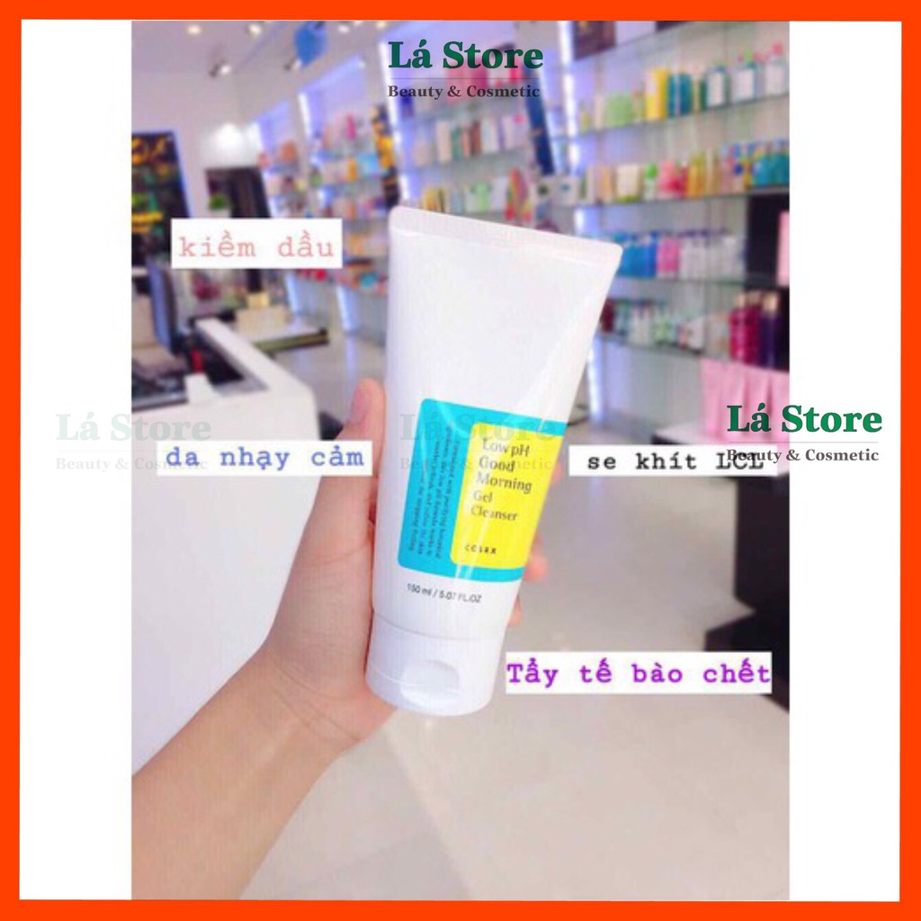 CHÍNH HÃNG + CLIP - Sữa rửa mặt Cosrx Low pH Good Morning Gel Cleanser - sữa rửa mặt dạng gel