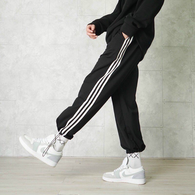 [VIDEO SHOP QUAY] Quần jogger thể thao có thể mắc 2 kiểu ống rộng và ống bó, chất nỉ dày dặn, mềm mịn, thoải mái