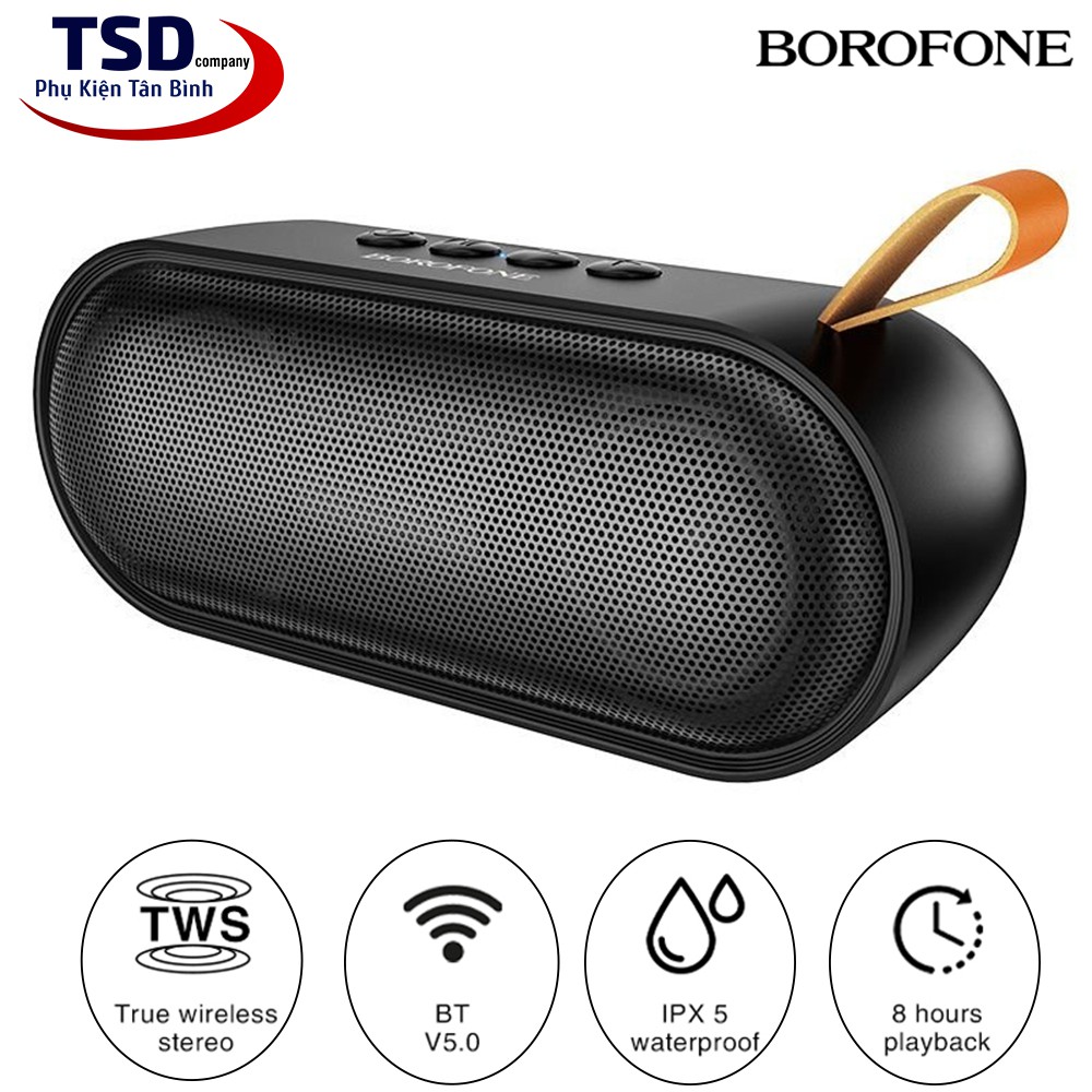 Loa Bluetooth Mini Borofone BR8 Chính Hãng V5.0 True Wireless Stereo