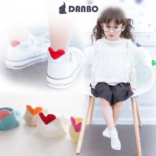 Tất Em Bé Mềm Mại In Hình Trái Tim 3d Thời Trang