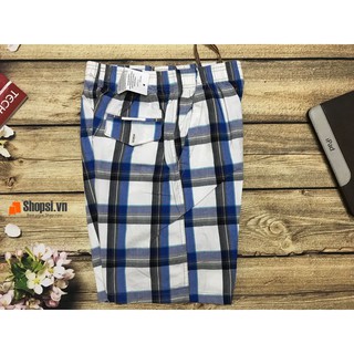 [Xả Kho] Quần Short Nam Caro - Chất Cotton thoáng mát