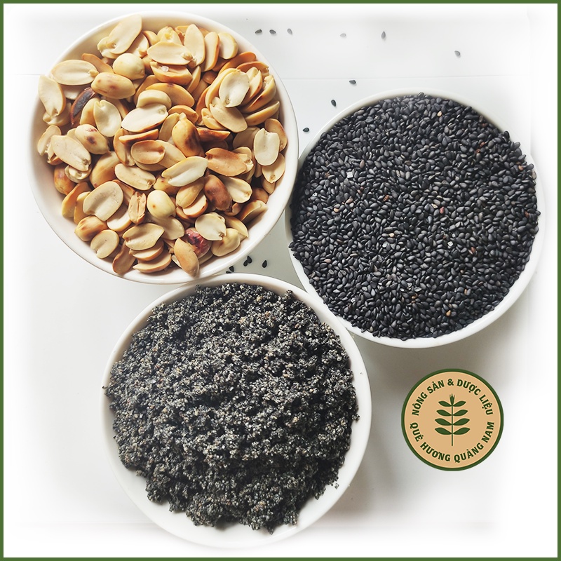 Muối mè đậu phộng nhà trồng QUẢNG NAM chay mặn đều dùng được | Hủ 250gram | BigBuy360 - bigbuy360.vn
