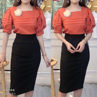 Chân váy bút chì dài siêu HOT