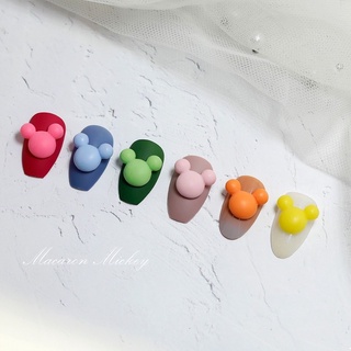 Set 10 Charm tim -charm chuột micky trang trí móng