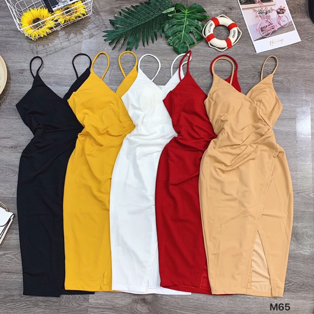 Ảnh thật_Đầm body dây công chúa_JuMe Fashion