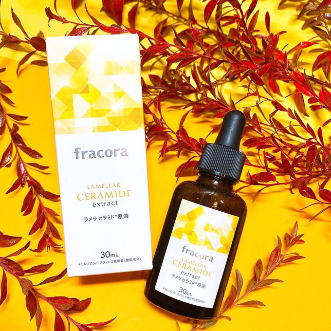 Tinh Chất Fracora Cho Da Nám, Dưỡng Trắng Da Lamellar Ceramide Extract Serum 30ml Nhật Bản [Hàng-Auth]