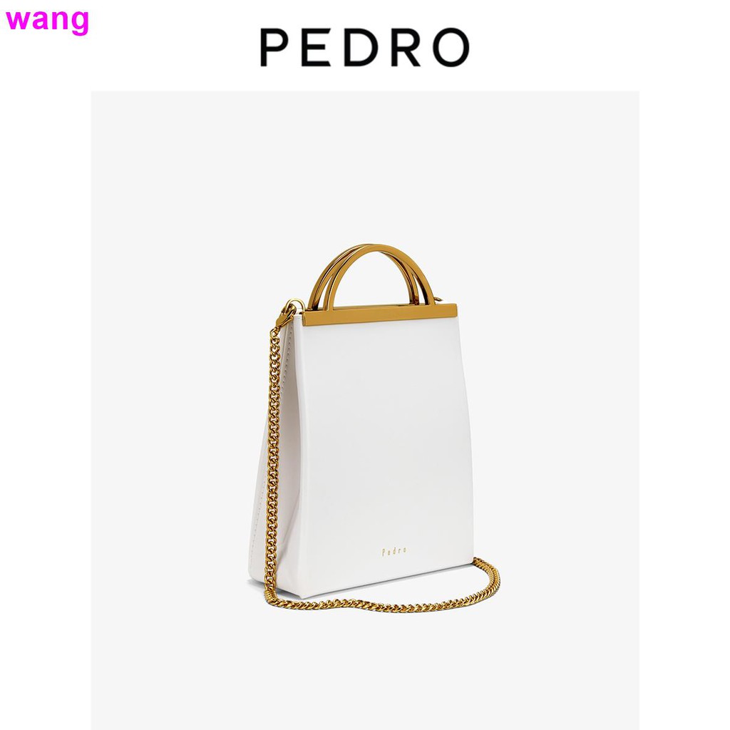 PEDRO shoulder bag PW2-46390010 ladies metal handle decorative chain shoulder bag