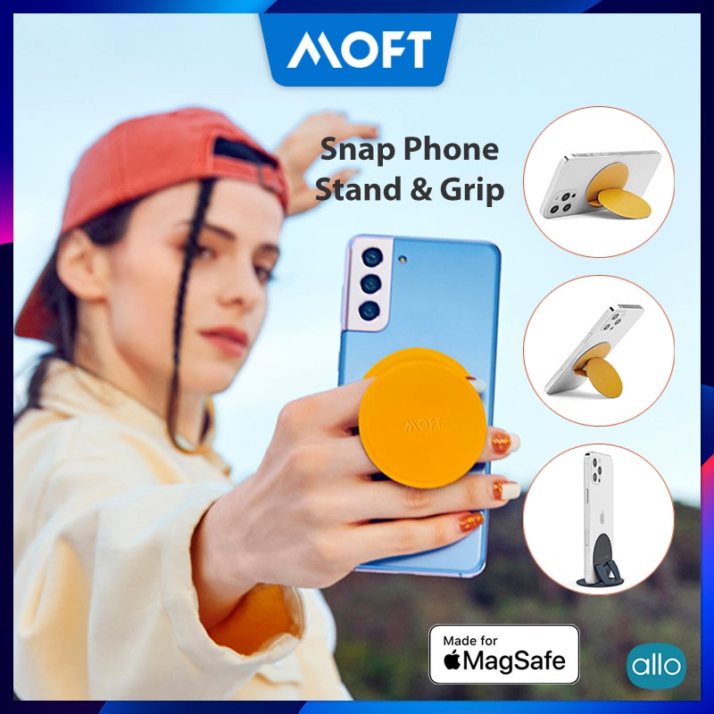 Giá Đỡ Nhẫn MOFT O Snap Phone Stand &amp; Grip, Tích Hợp MagSafe Từ Tính Tiện Lợi, Dùng Cho iPhone 13/12 Series