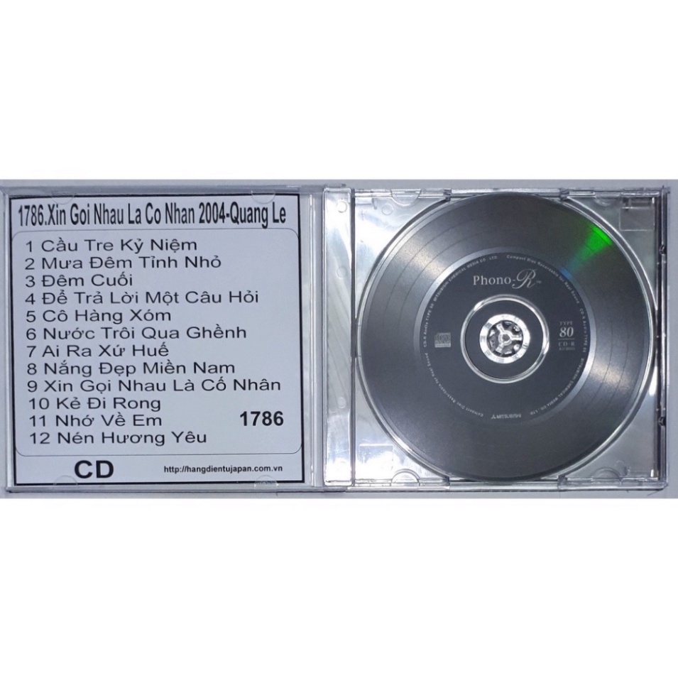 Bộ 5 dĩa ca sĩ quang lê chất lượng cao combo 2