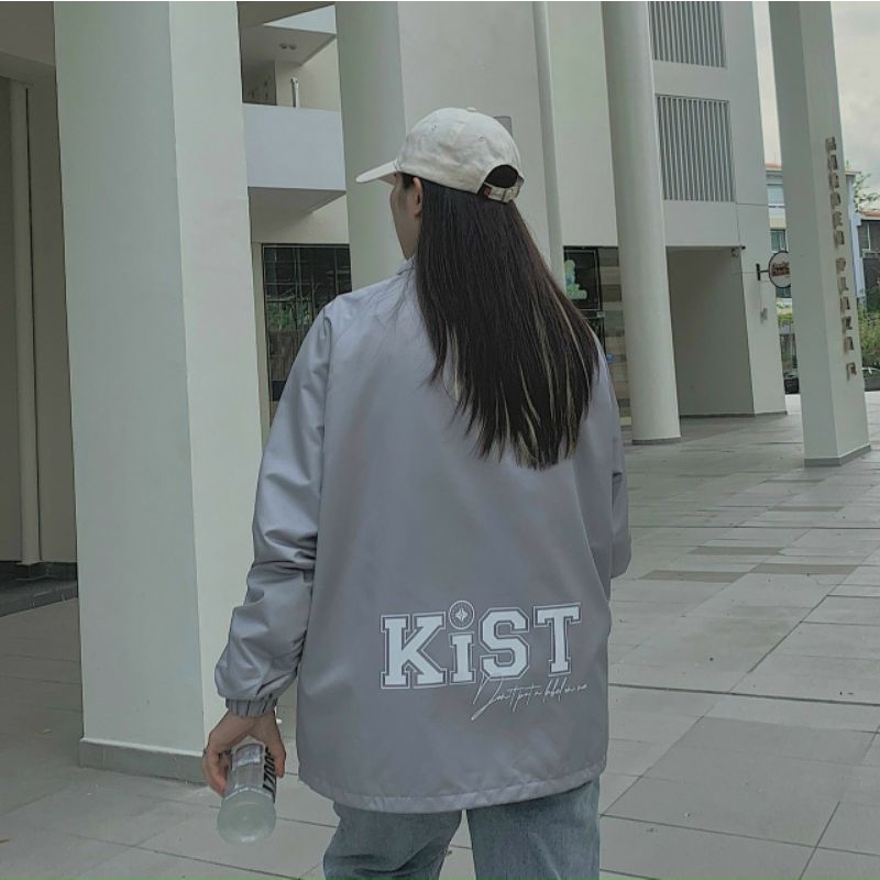 Áo khoác dù KIST Nam Nữ Unisex Form Rộng Jacket