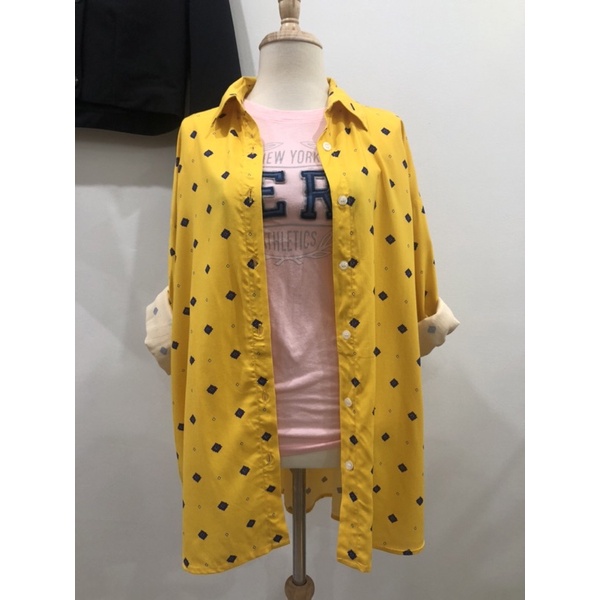 Áo sơ mi dáng rộng chất đũi lụa mềm mát có thể khoác size S M