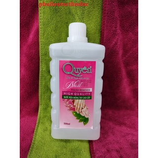 Nước rửa móng Quyên chai vuông 500ml
