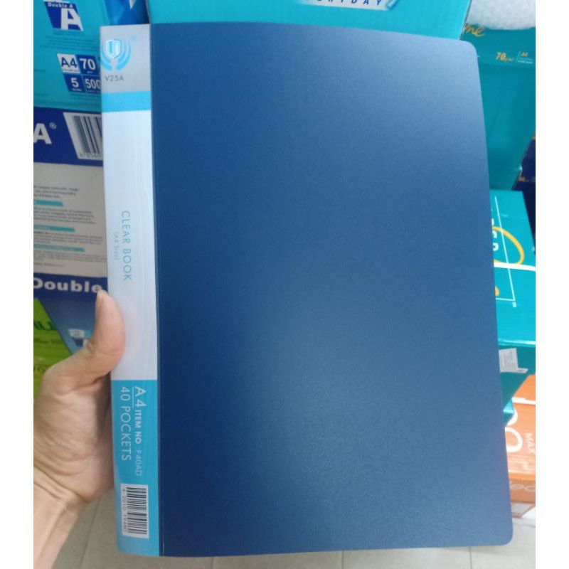 -Bìa 20 Lá/40 Lá/ 60 Lá/ 80 Lá/100 Lá-Nhựa Tốt-Độ Dẻo Cao