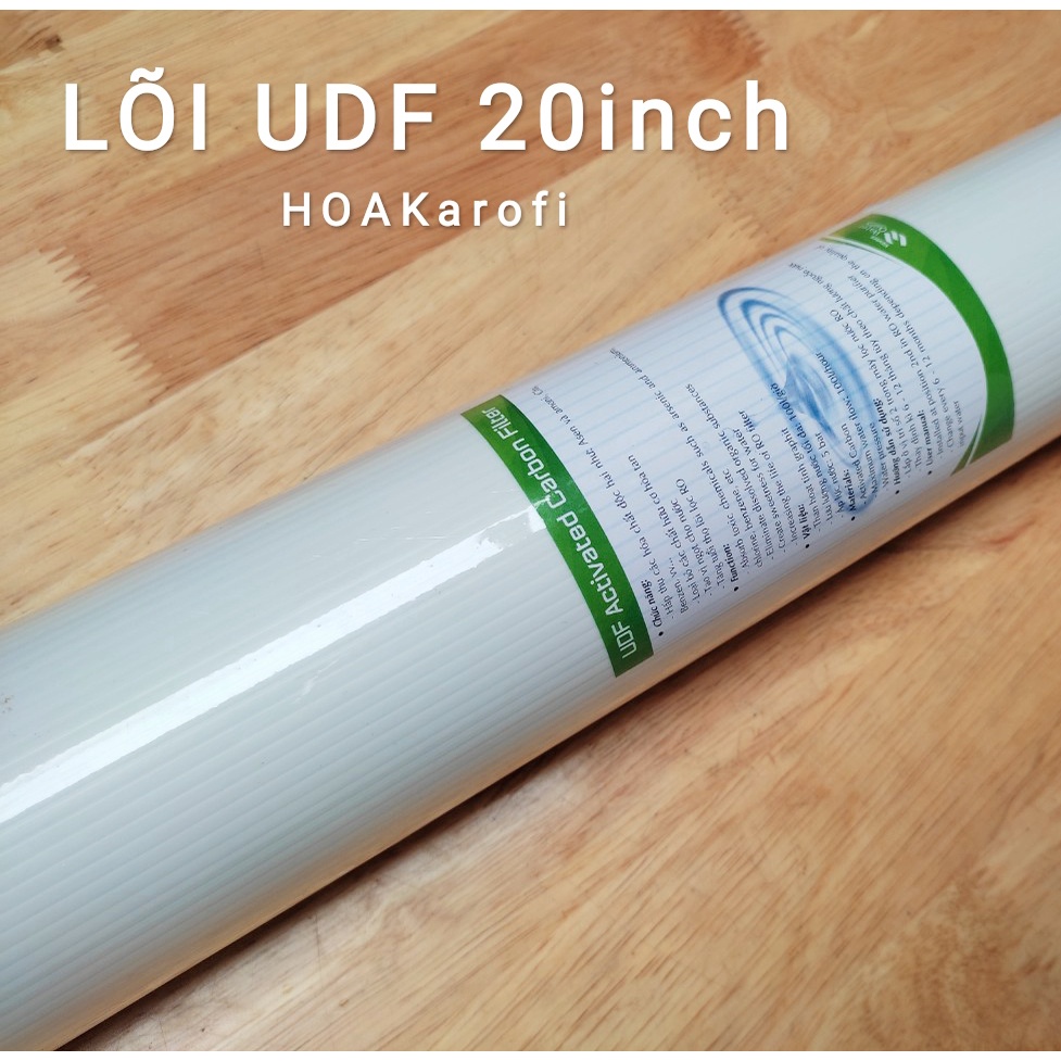 Lõi Lọc Nước Số 2 UDF 20 inch - Lõi Lọc Thô Đầu Nguồn 20inch