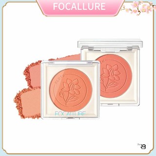 FA235  Phấn má hồng FOCALLURE sắc tố cao màu tự nhiên mềm và mịn bền màu lâu trôi dễ sử dụng không bết dính 3.7g