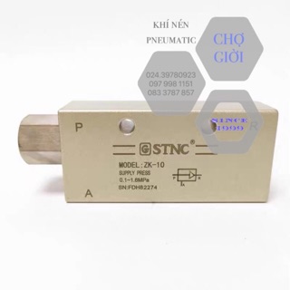 <HÀNG CAO CẤP CHÍNH HÃNG> Van Hút Chân Không khí nén ZK 10 STNC