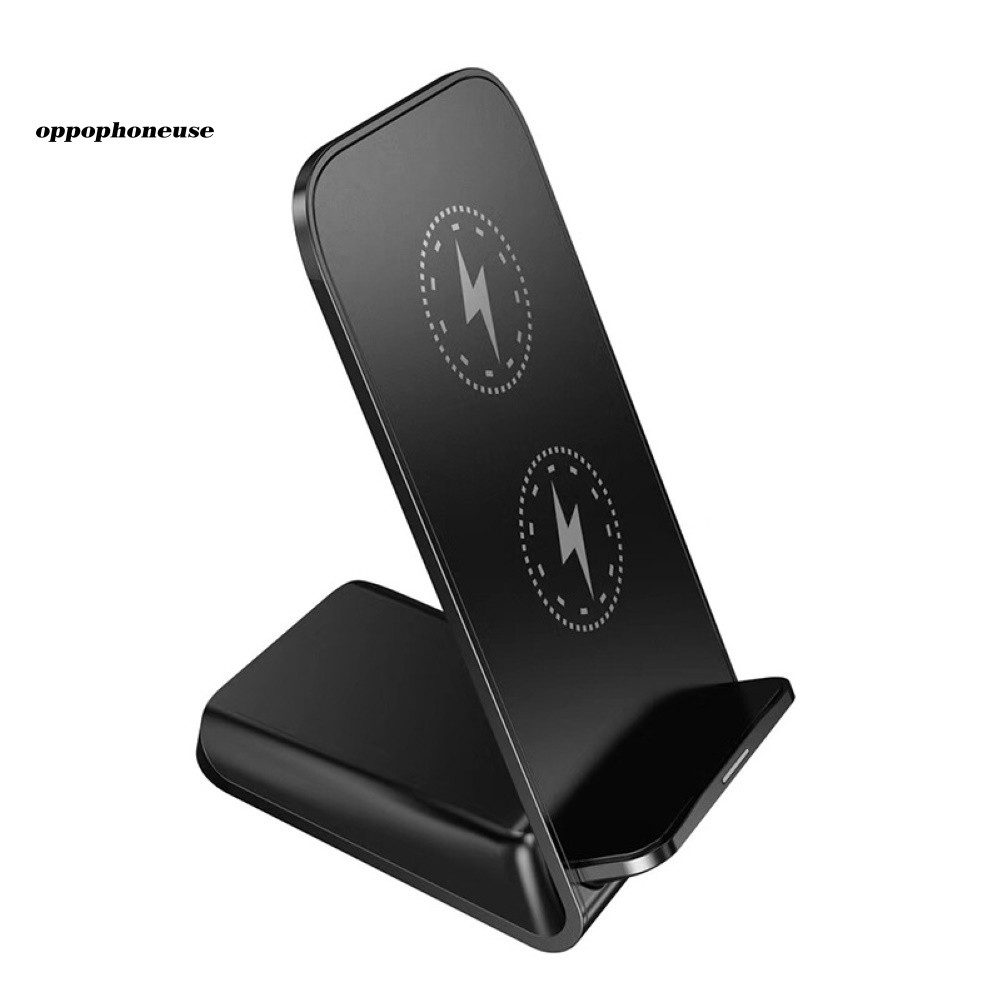 【OPHE】Desktop 10W Wireless Fast Charging Dock Stand Station Phone Charger for Samsung