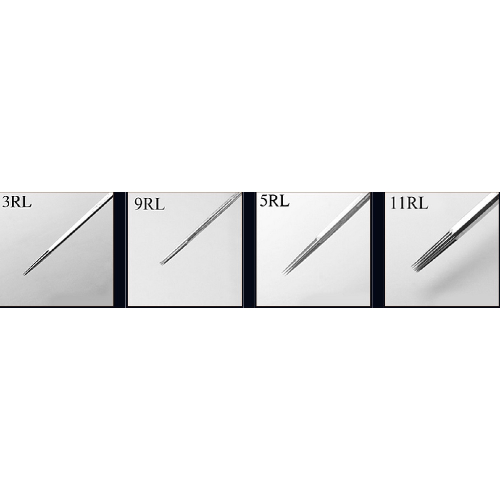 Bộ 10 Kim Xăm Dùng Một Lần 3RS 7RS 13RS 9RS 5RS 3RL 1RL 7RL 9RL