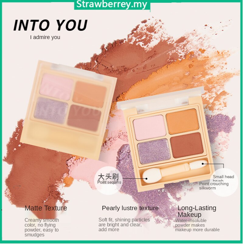 Bảng phấn mắt Into You kết hợp màu sắc thời trang