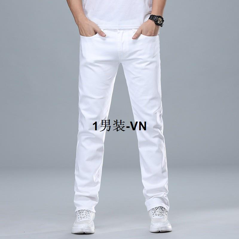 Quần Jeans Ống Suông Thoáng Khí Thời Trang Mùa Hè Dành Cho Nam