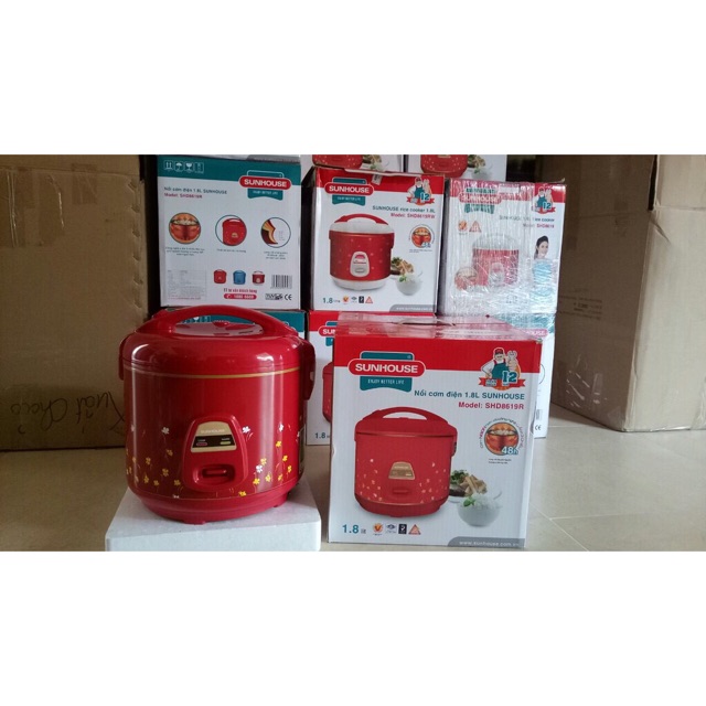 Nồi cơm điện SUNHOUSE RICE COOKER 1.8L