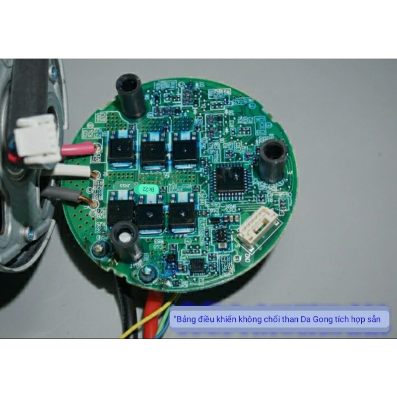 Quạt hút bụi BLDC 370w max, Nidec 25.2v ( 15v ~ 28v )