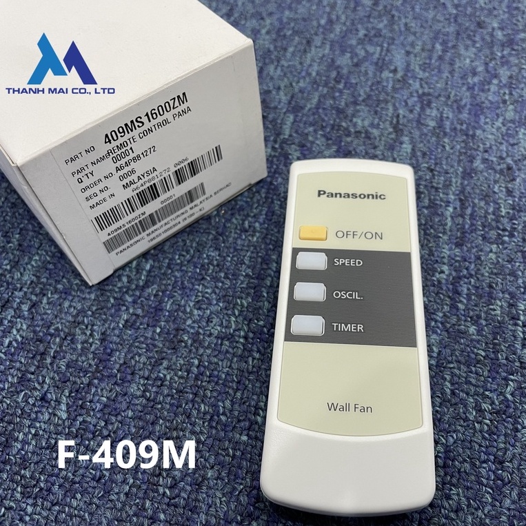 Remote điều khiển quạt treo Panasonic F-409MH