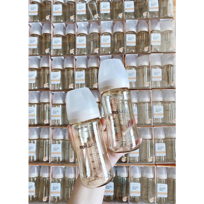 Bình Sữa Moyuum Hàn Quốc 170ml, 270ml Chính Hãng Bản Màu Vàng | Minizon Kids