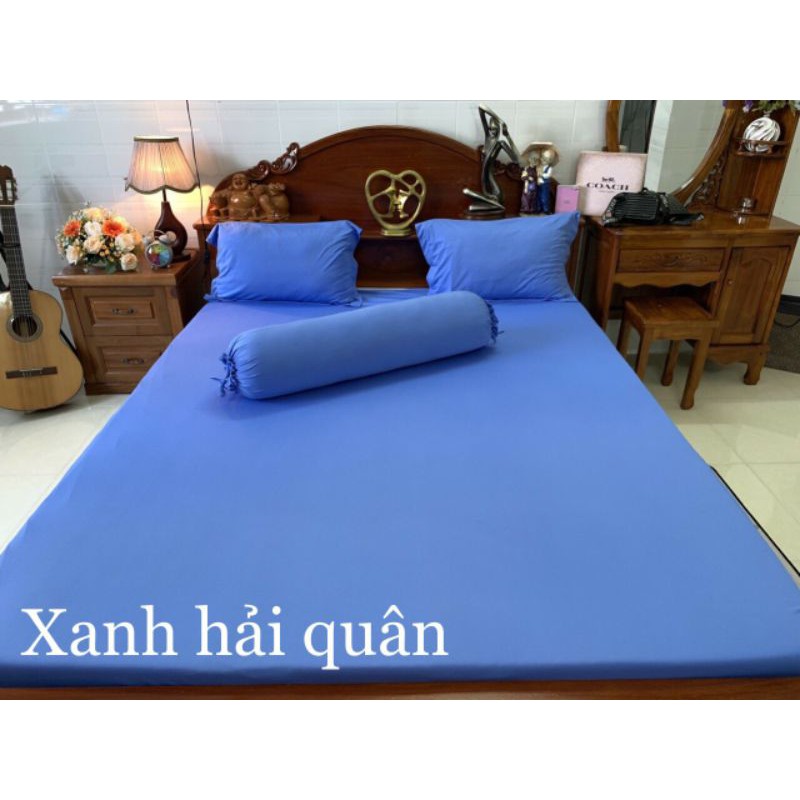 M6.M8 - BỘ 4 DRAP GA THUN LẠNH HÀN  TỒNG TRẦM MỀM MƯỚT MÁT LẠNH