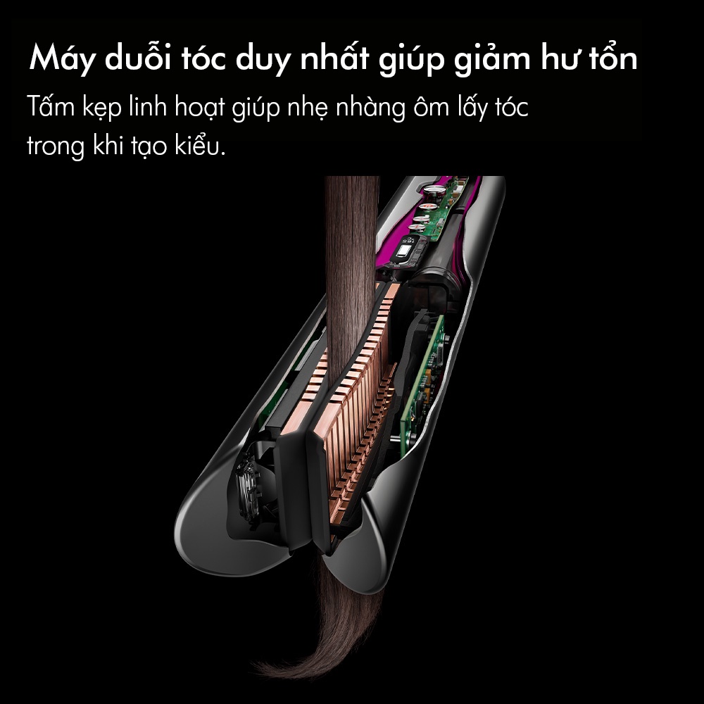 Máy duỗi tóc Dyson Corrale ™ (Hồng/Xám trắng)