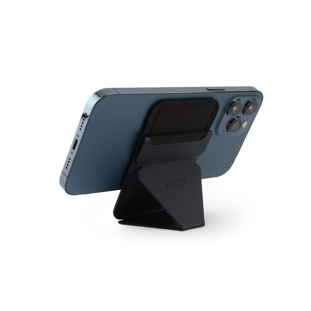 Giá đỡ điện thoại + ví đựng thẻ hỗ trợ sạc không dây cho iPhone 12, Iphone 13 Series MOFT Snap-on Stand and Wallet