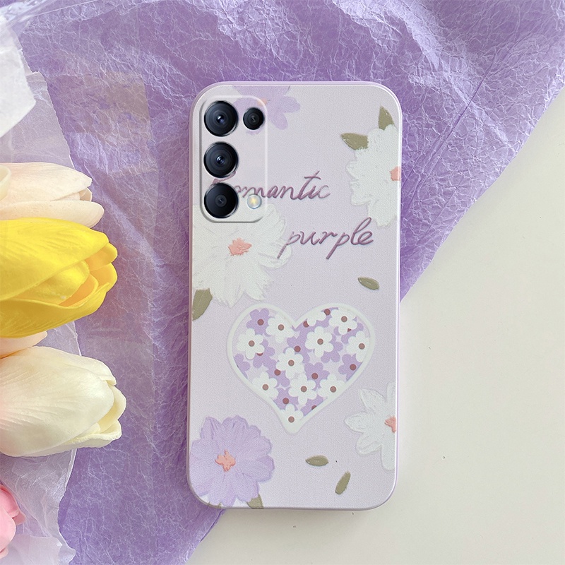 ốp lưng OPPO Reno5 ốp lưng OPPO Reno 5 5G ốp điện thoại oppo reno 5 Ốp Điện Thoại Silicon Bóng Chống Rơi