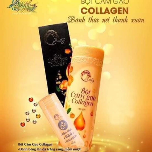 Bột cám gạo collagen Anthy