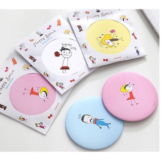 Gương mini có vỏ bọc giấy